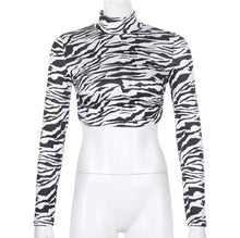 Open-Back Zebra Tie Crop Top