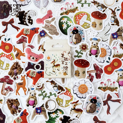 46 Pack DIY Stickers for Crafts ~ Diary ~ Labels ~ Stationery