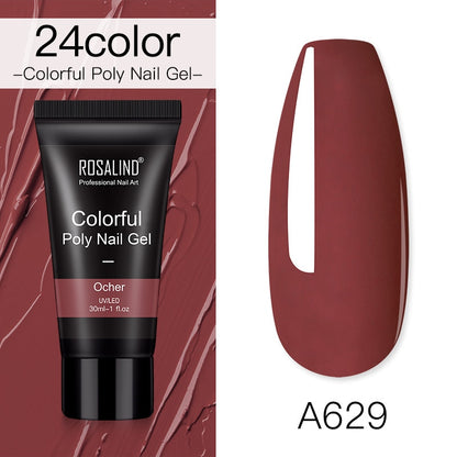 Colour Acrylic Nail Gel Varnish 30ml