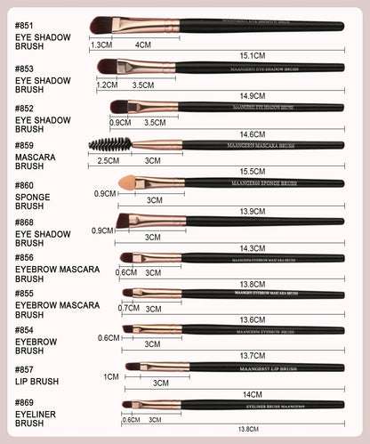 Makeup Brushes Sets Professional 6-30 piece sets
