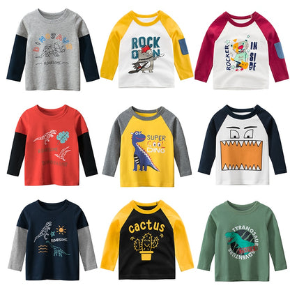 Boys Cartoon T-Shirt Summer Top