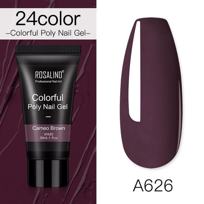 Colour Acrylic Nail Gel Varnish 30ml