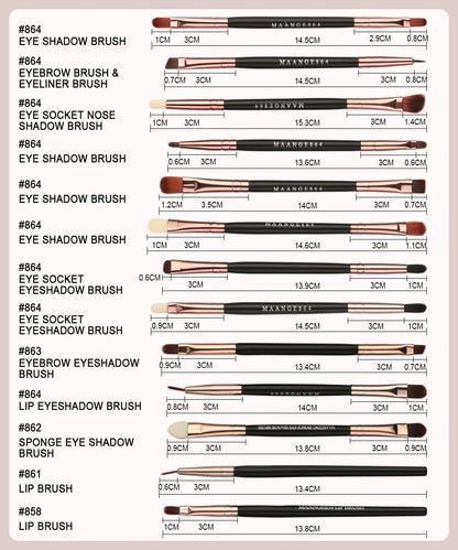 Makeup Brushes Sets Professional 6-30 piece sets