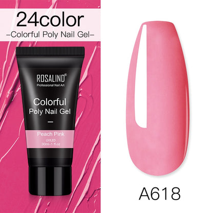 Colour Acrylic Nail Gel Varnish 30ml