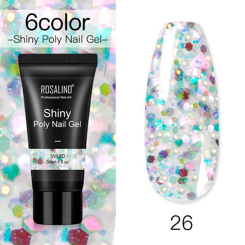 Colour Acrylic Nail Gel Varnish 30ml