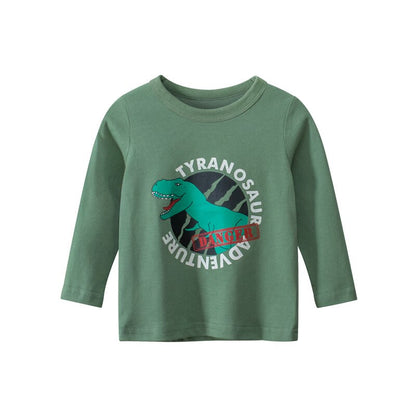 Boys Cartoon T-Shirt Summer Top