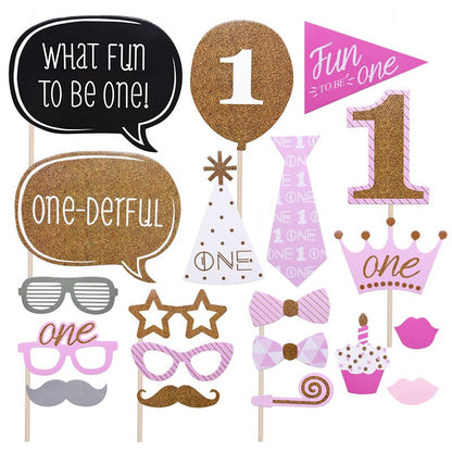 Children's 25 piece set 1st Birthday Party Pack Sets or individual