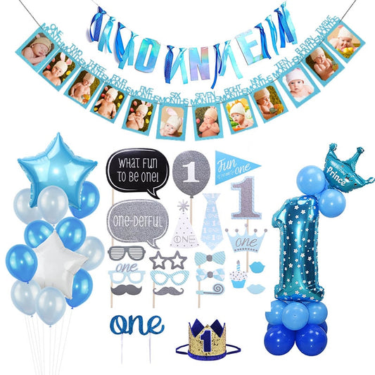 Children's 25 piece set 1st Birthday Party Pack Sets or individual