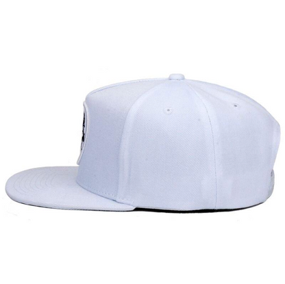 5 panel flat bill baseball cap