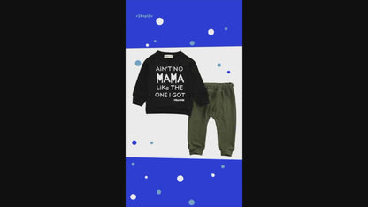I'm So Cute Boys Outfit - Sweatshirt Plus Harem Pants 2 Pack