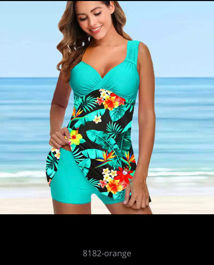 Plus Size Two-Piece Swimsuit