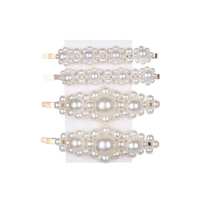 5Pcs/Set Fashion Pearl Hair Clip
