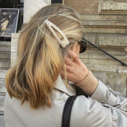 5Pcs/Set Fashion Pearl Hair Clip