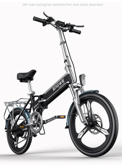 Electric bike - 20 inch Aluminum Foldable Bicycle with 400W Powerful