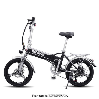Electric bike - 20 inch Aluminum Foldable Bicycle with 400W Powerful