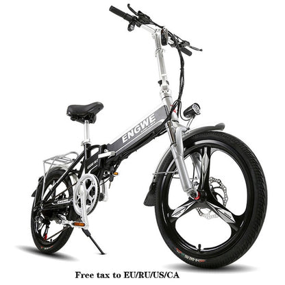 Electric bike - 20 inch Aluminum Foldable Bicycle with 400W Powerful