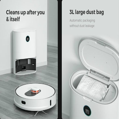 Eve Plus Smart Vacuum Robot Cleaner with Auto Empty