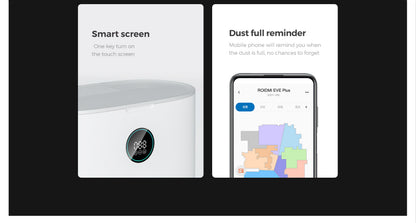 Eve Plus Smart Vacuum Robot Cleaner with Auto Empty
