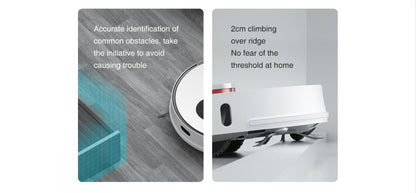 Eve Plus Smart Vacuum Robot Cleaner with Auto Empty