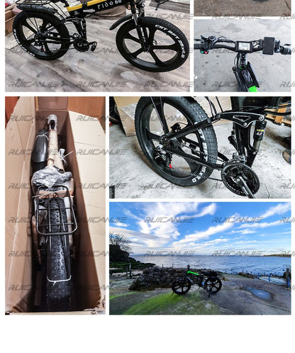 Electric Mountain Bike 48V12.8ah 1000W Max 50km/h