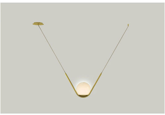 Modern LED Crystal Ring Chandelier