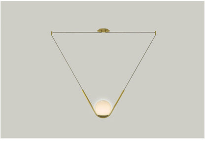 Modern LED Crystal Ring Chandelier