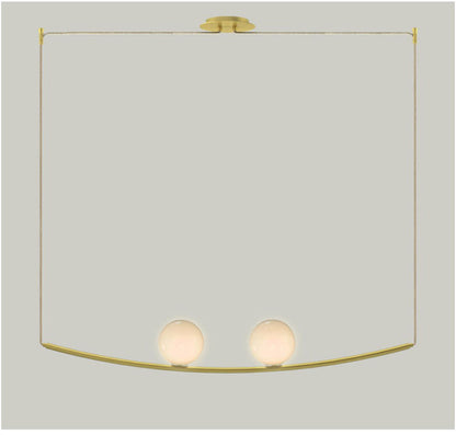 Modern LED Crystal Ring Chandelier