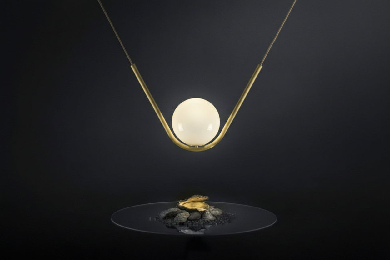 Modern LED Crystal Ring Chandelier
