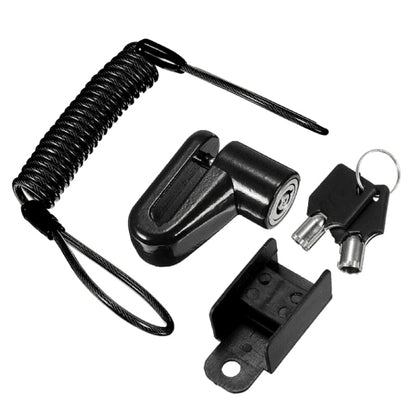 Electric Scooter Wheel Lock with Anti-Theft Steel Wire